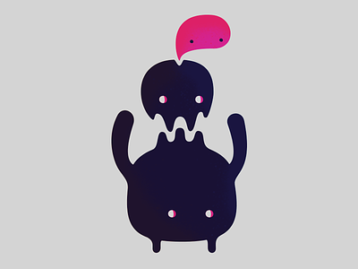 Spirit Leak character design illustration monster skull spirit