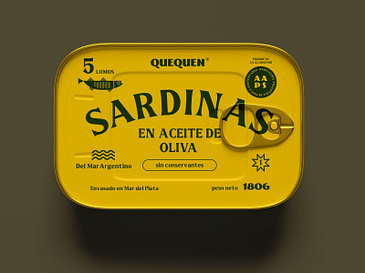 SARDINAS branding branding design can layout logo minimal packaging sardines typography