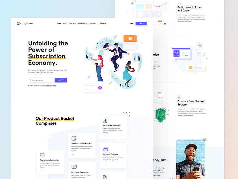 Subscription Management Platform by Rashedul Kabir on Dribbble