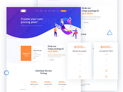 Pricing Page business colourful corporate membership minimal modern plan pricing pricing plan trend