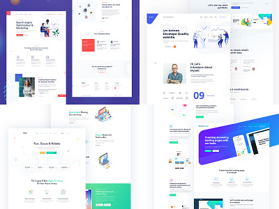 Top4Shots from 2018 2018 agency branding business corporate creative design minimal startup trend ui year