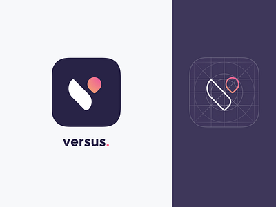 Versus v2 app app design branding design icon ios logo mobile ui vector web