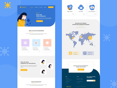 Covid 19 covid 19 covid19 design designs illustration illustrator templatedesign ui ui design uidesign uiux user experience userinterface uxdesign webdesign website xd design