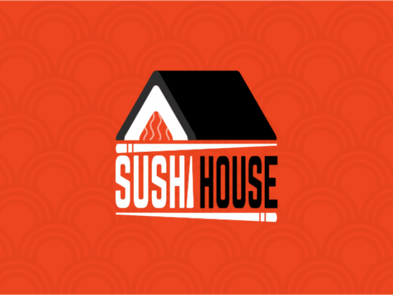 Logo Sushi House by Target Digital on Dribbble