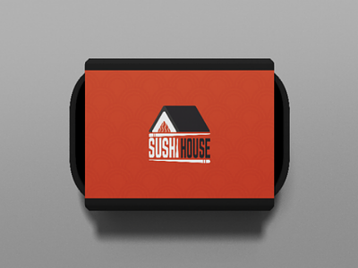 Sushi House Food Container branding design désigner food container house identidad corporativa identidad visual logo logo design logo inspiration packaging saumon sushi