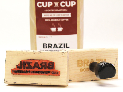 Cup to Cup Coffee Branding Update branding coffee label logo stamp