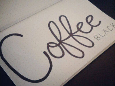 (Semi)Daily Type Sketch 010 hand lettering by hand sketch type typography
