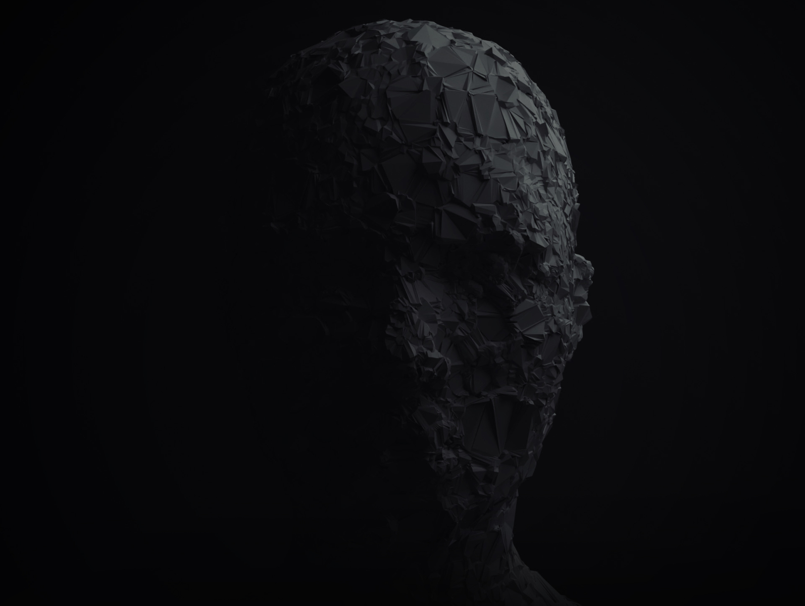 Human face monument 2 - NFT by Bogdan on Dribbble