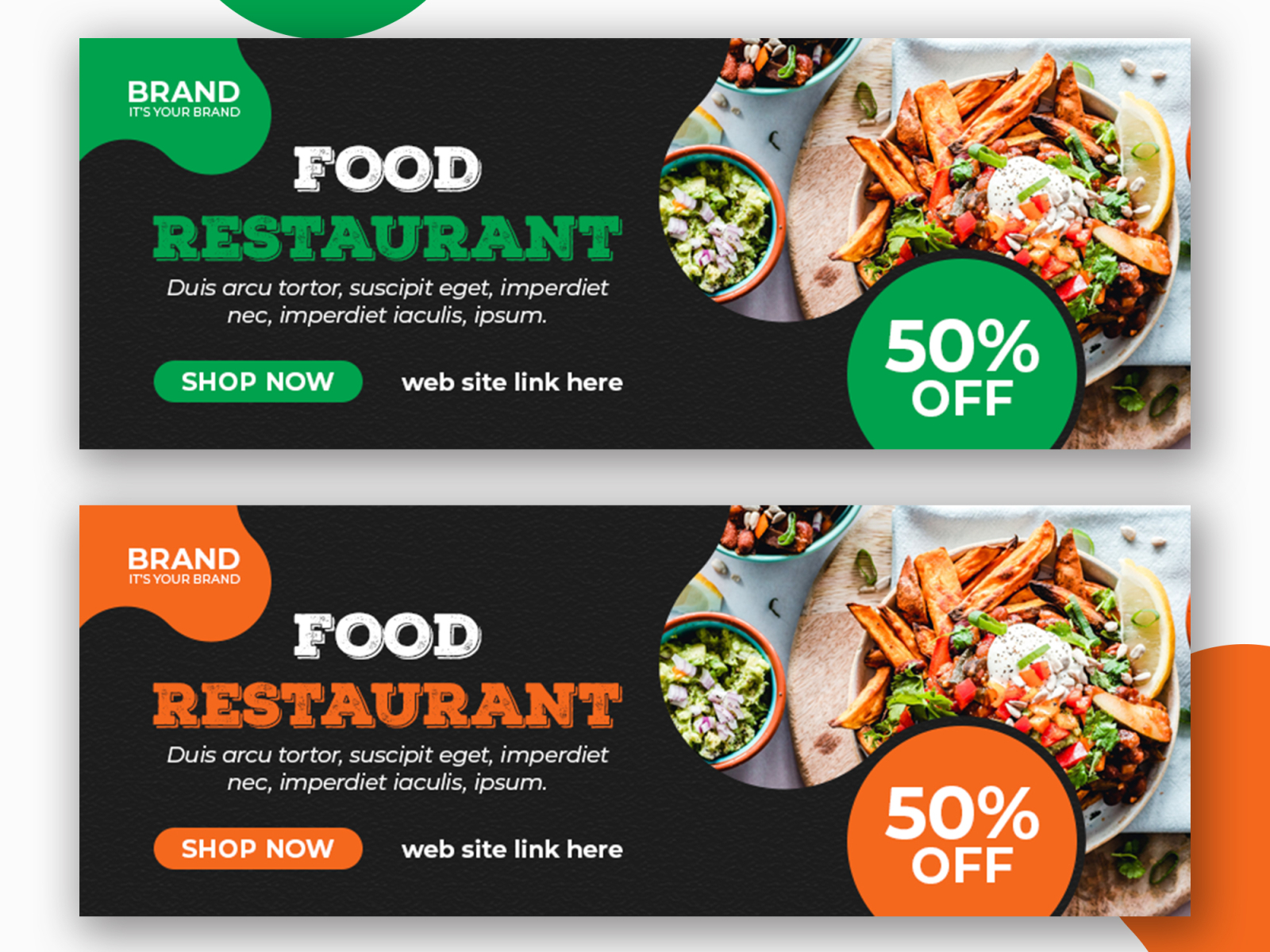 Food Restaurant Facebook Cover Template Social Media Post By Shamim   32 4x 