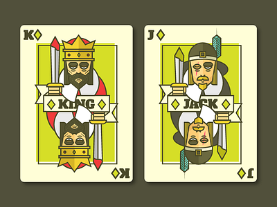 playing cards avatar cards character character illustration deck illustration illustrations jack king playing sword
