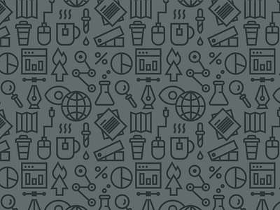Pattern. flat icon icons illustration line minimal pattern simple ui ux web