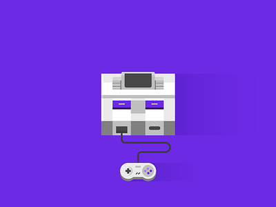Super Nintendo games icon icons illustration line super nintendo vector video game visual design