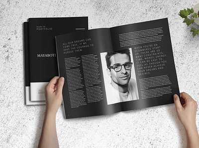 Multipurpose Portfolio Template Design advertising agency brochure black portfolio booklet design brand identity branding brochure brochure design editorial template minimalist portfolio photography portfolio portfolio portfolio template