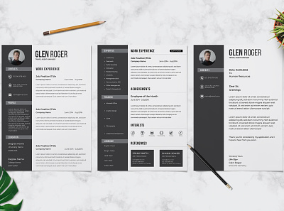 Clean Resume Design Template advertising cv cv design cv template design minimalist resume resume template resumes