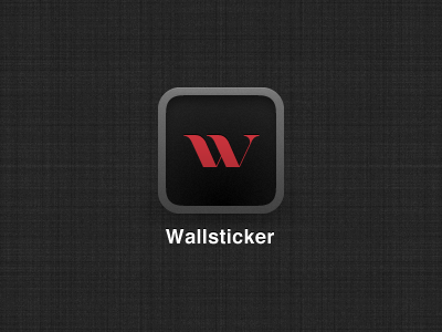 Wallsticker App Icon app extended icon
