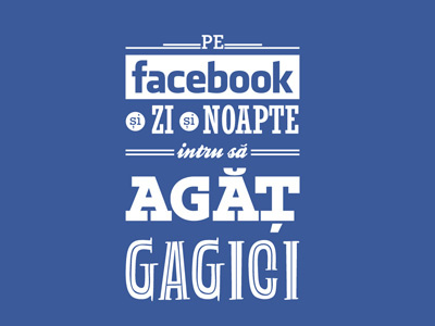 Gagici pe facebook