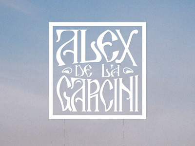 Alex de la Gârcini logo garcini logo