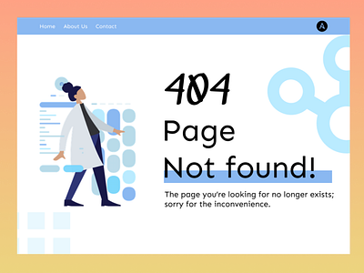 Daily UI #008 404 Page