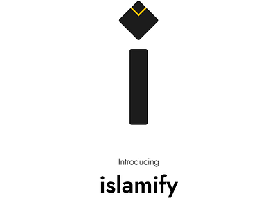 New Logo Drop: for my side project islamify