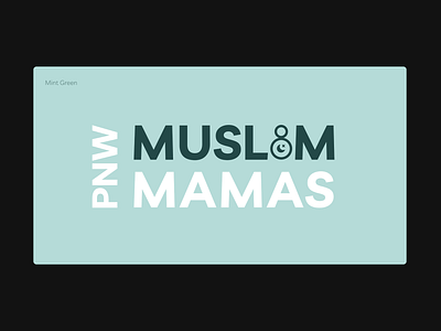 Logo Design for PNW Muslim Mamas branding design figma illustration islam logo minimal modern muslim pnw product productdesign seattle ui ux