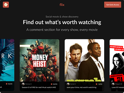 flix landing page