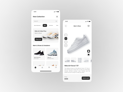Nike Shoes App Concept