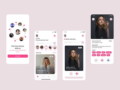 Dating app concept