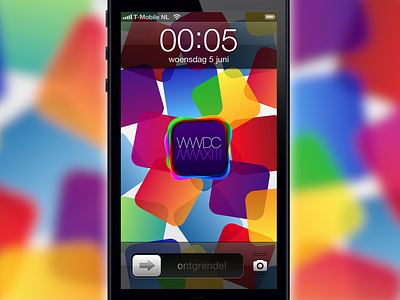 WWDC 2013 iPhone 5 wallpaper