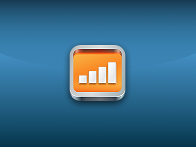 Final: Provider Finder icon bars icon iphone orange provider signal
