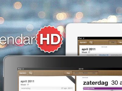 Week Calendar HD showcase header black brown cal calendar ipad leather week weekcal white