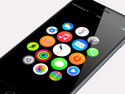 Apple Watch iPhone 6 Plus interface webapp 6 apple automation control home iphone iwatch plus watch webapp