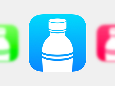 Bottle Icon bottle fles icon ios water