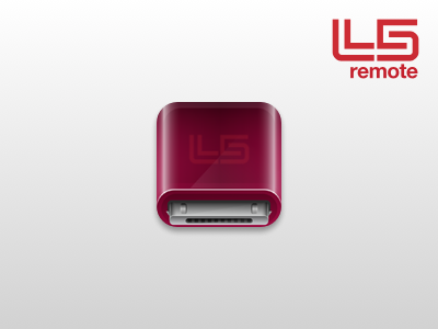 L5 Remote Icon connector dock grey icon l5 red remote
