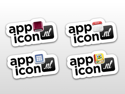 Super early logo try-out thingy .nl app black icon icons logo