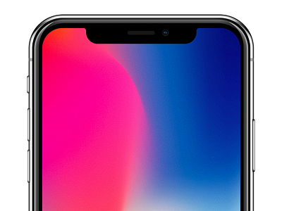 iPhone X Sketch Template apple iphone iphone 10 iphone x notch phone sketch template