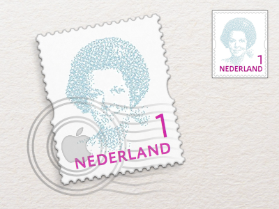 Holland Stamp beatrix holland koningin mail post postzegel queen stamp the netherlands