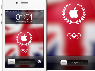 London 2012 Olympics iOS Wallpapers apple england games homescreen ios ipad iphone london new olympics rings wallpaper