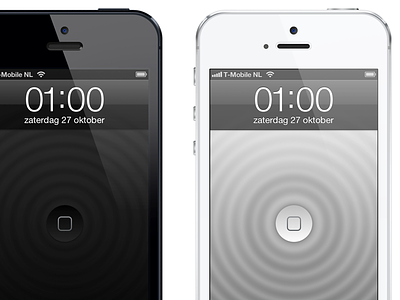 iPhone 5 Home Button Wallpapers
