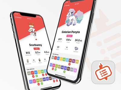 Galarian Pokédex iOS App