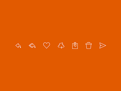 Icons for a Demo (Update) demo icons poop ui vector
