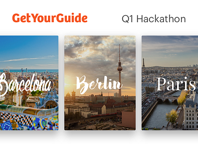 GetYourGuide 2016Q1 Hackathon