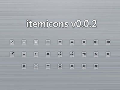 Itemicons v0.0.2 16 icons item