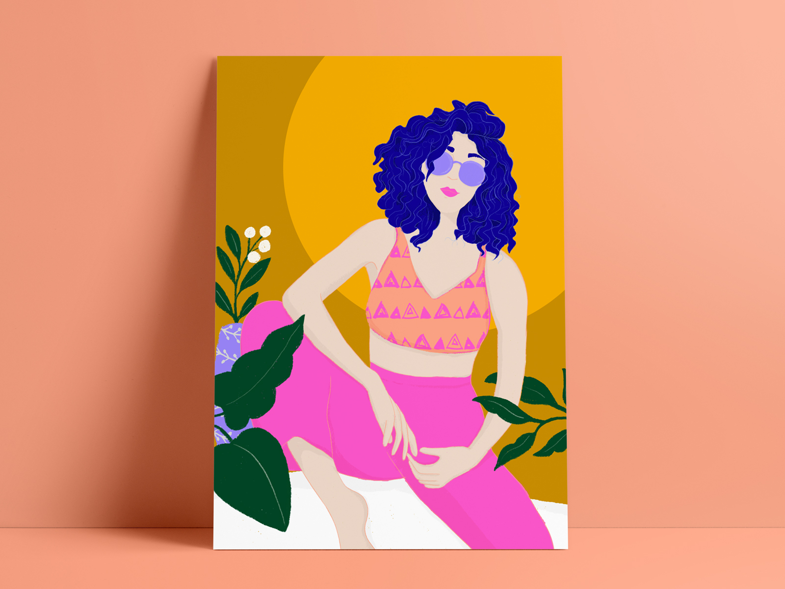 Summer Woman by Sarah Ziegler on Dribbble