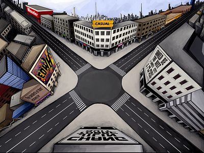 street illustration