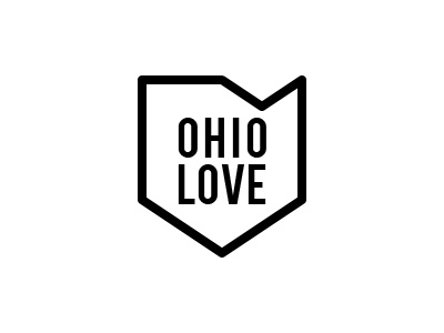 Ohio Love geometric ohio