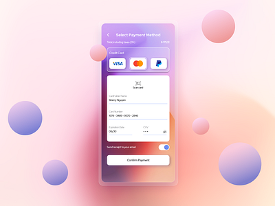 Daily UI #002 - Credit Card Checkout app appdesign checkout credit card daily ui daily ui challenge dailyui dailyui002 design payment ui uiux ux