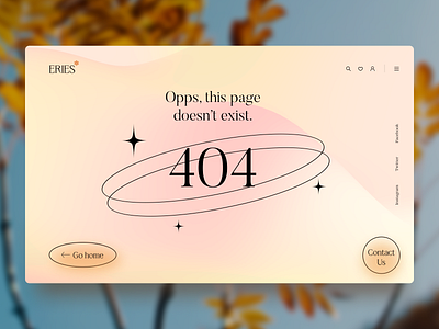 Daily UI #008 - 404 Page