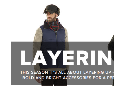 Barbour - Layering Up fashion