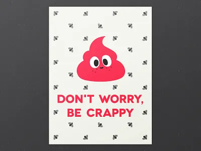 Motivational Poster flies happy motivational poop poster