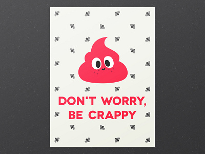 Motivational Poster flies happy motivational poop poster